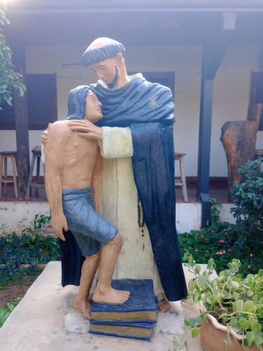 Estatua de Santo Domingo de la compasión Paraguay