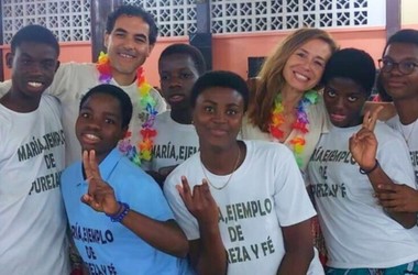 Fermín y Gema, aniversario en Malabo