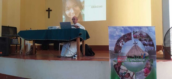 Mons. David Martínez, OP, encuentro dominico misiones amazónicas